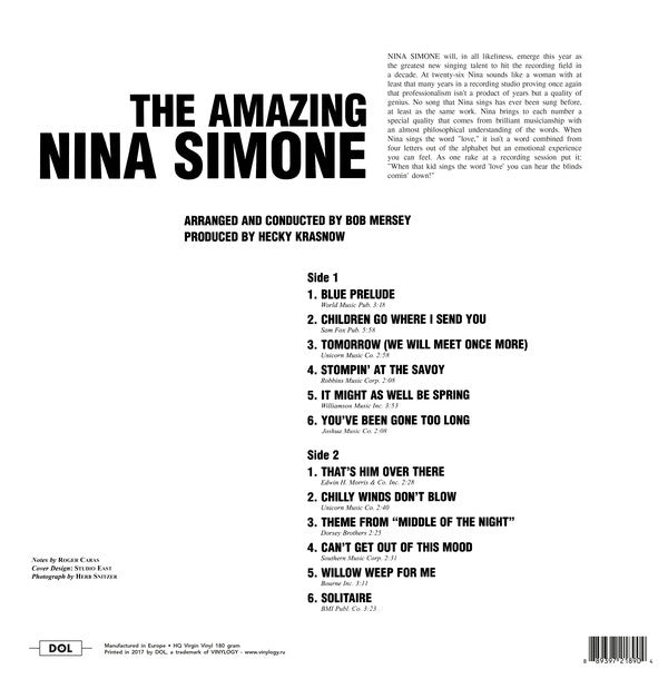 Nina Simone - The Amazing Nina Simone - LP
