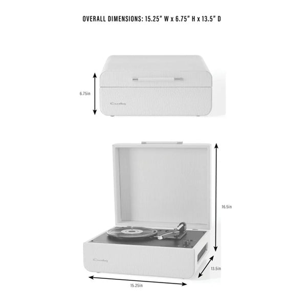 CROSLEY MERCURY TURNTABLE - BLACK CROC