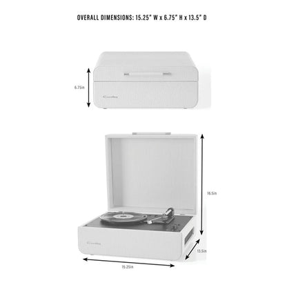 CROSLEY MERCURY TURNTABLE - BLACK CROC