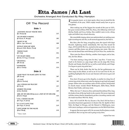 Etta James - At Last! - LP (Deluxe Edition)