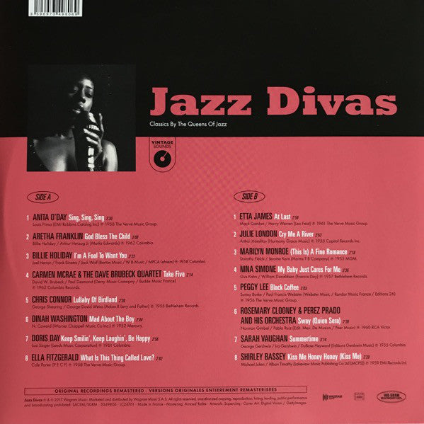 Various - Jazz Divas - Classics By The Queens Of Jazz - LP