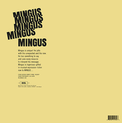 Charles Mingus - Mingus Mingus Mingus Mingus Mingus  - LP