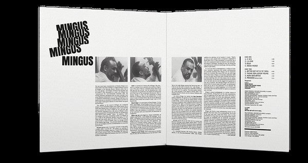 Charles Mingus - Mingus Mingus Mingus Mingus Mingus  - LP