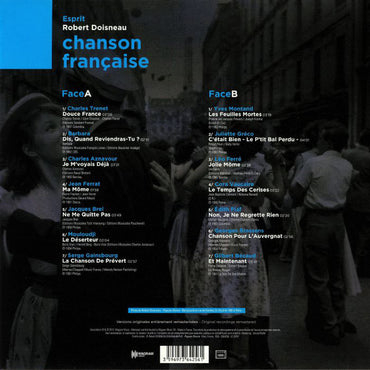 Various - Chanson Française ( Marble Blue Vinyl ) - LP