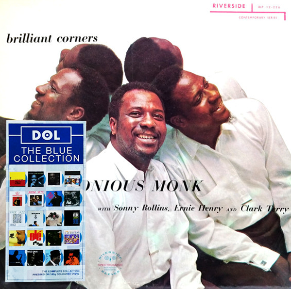Thelonious Monk & Sonny Rollins - Brillant Corners (Blue Vinyl) - LP