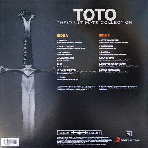 Toto - Their Ultimate Collection - LP. Shop now online in UAE