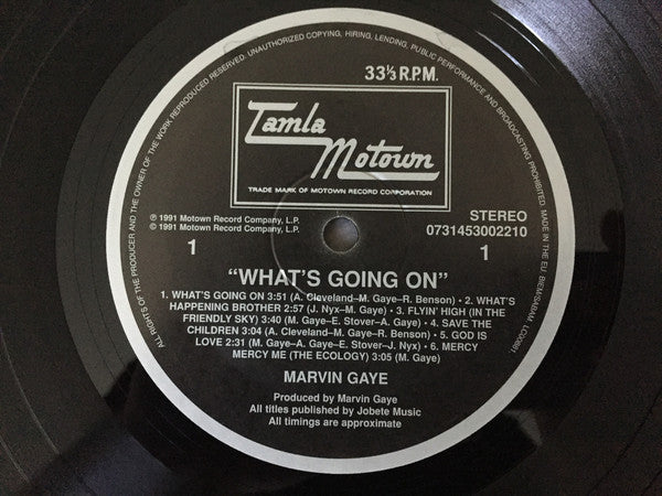 Marvin Gaye - What's Going On - LP