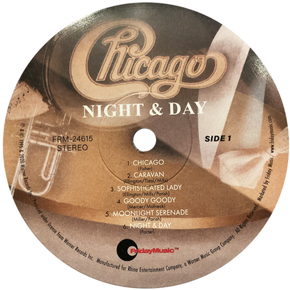 Chicago - Night & Day - Limited 25th Anniversary Edition (Translucent Coral Vinyl) - LP