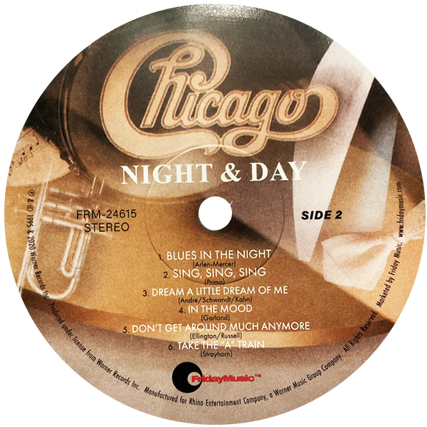 Chicago - Night & Day - Limited 25th Anniversary Edition (Translucent Coral Vinyl) - LP