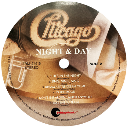 Chicago - Night & Day - Limited 25th Anniversary Edition (Translucent Coral Vinyl) - LP