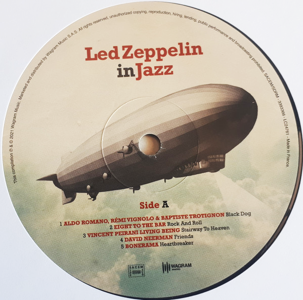 Various Artists - Led Zeppelin in Jazz - LP