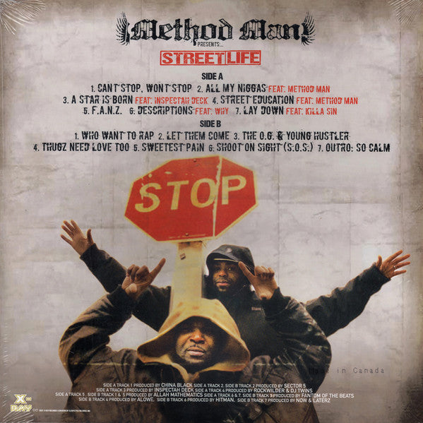 Method Man Presents Street Life - Street Education - LP