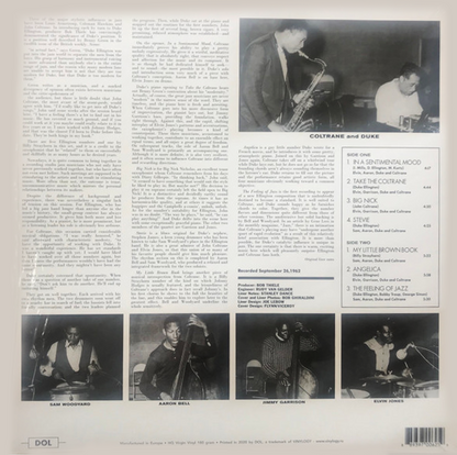 Duke Ellington & John Coltrane - Duke & John (Opaque Aqua Blue Vinyl) - LP