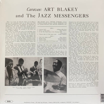 Art Blakey And The Jazz Messengers - Caravan (Transparent Sea Blue Vinyl) - LP