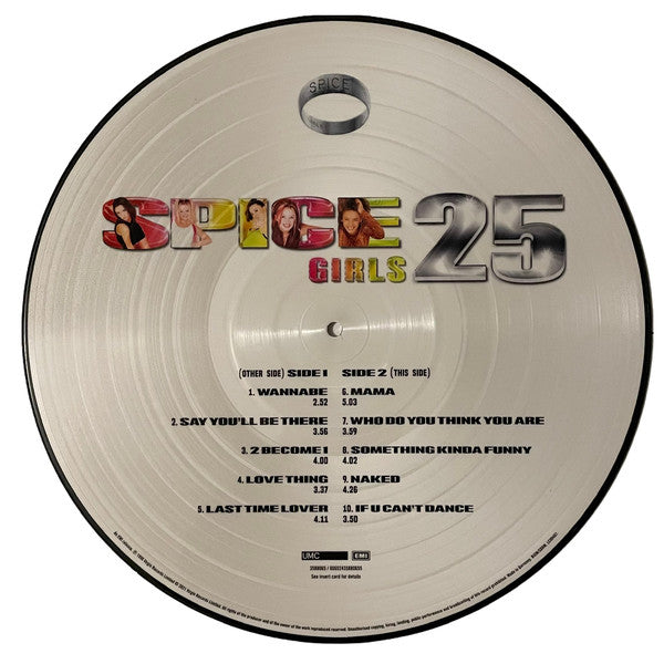 Spice Girls -  Spice - 25th Anniversary (Zoetrope Picture Disc) - LP