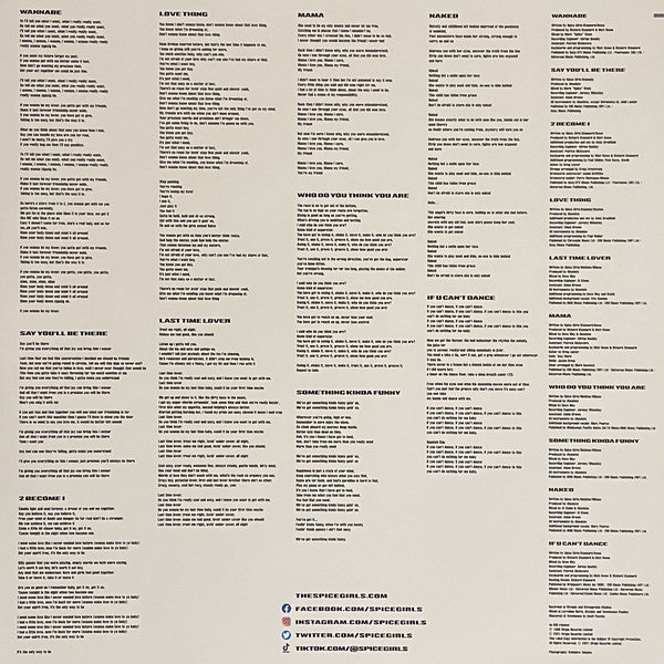 Spice Girls -  Spice - 25th Anniversary (Zoetrope Picture Disc) - LP