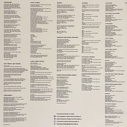 Spice Girls -  Spice - 25th Anniversary (Zoetrope Picture Disc) - LP