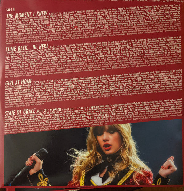 Taylor Swift - Red - 4LP