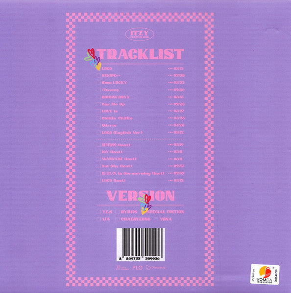ITZY - The 1st Album [CRAZY IN LOVE]