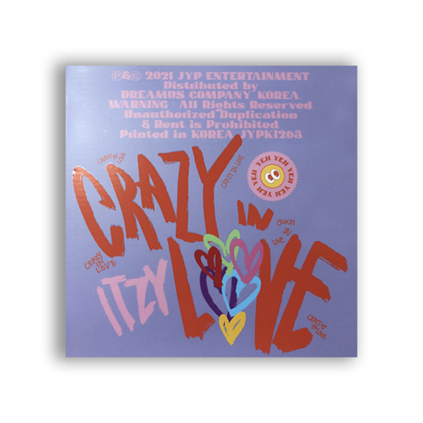 ITZY - The 1st Album [CRAZY IN LOVE]