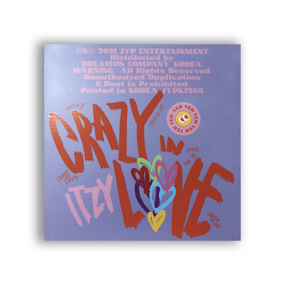 ITZY - The 1st Album [CRAZY IN LOVE]