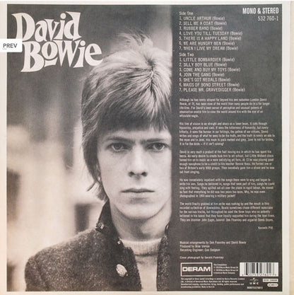 David Bowie - David Bowie - LP