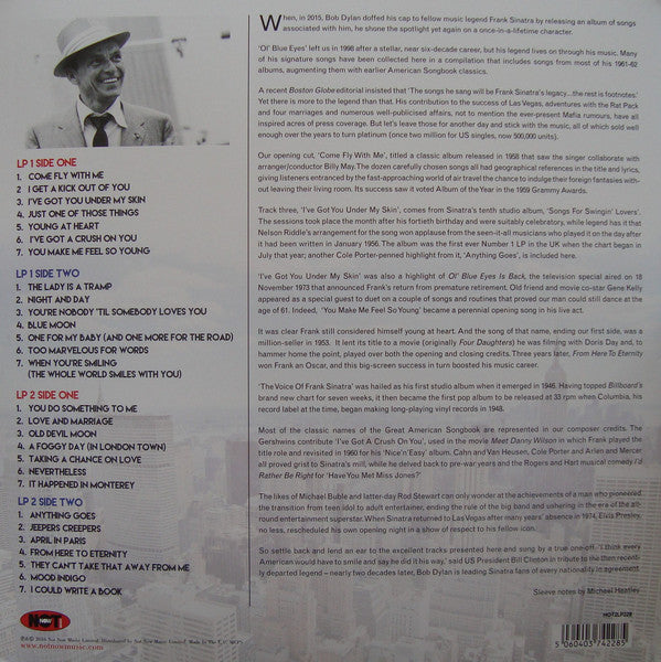 Frank Sinatra - The Great American Songbook - 2LP