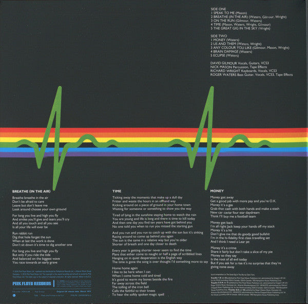 Pink Floyd - Dark Side Of The Moon - LP