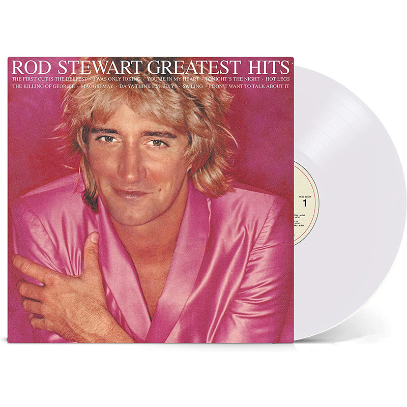 Rod Stewart - Rod Stewart Greatest Hits - LP (Limited Edition White Vinyl)