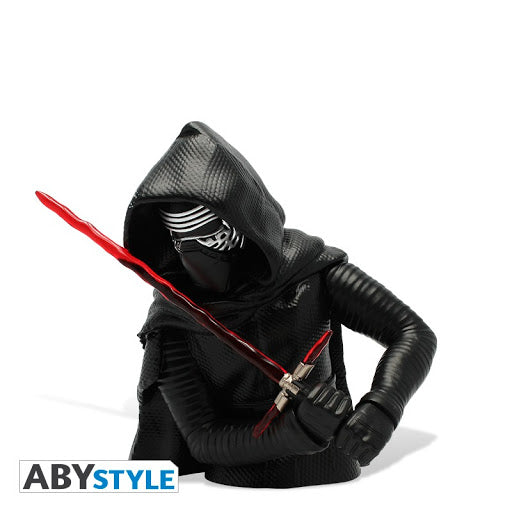 Star Wars Money Bank - Kylo Ren Bust with Red Lightsaber