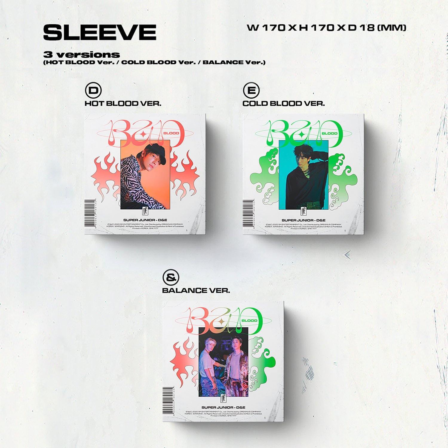 Super Junior {D&E} - BAD BLOOD (4th Mini Album) - CD. Now available online in UAE