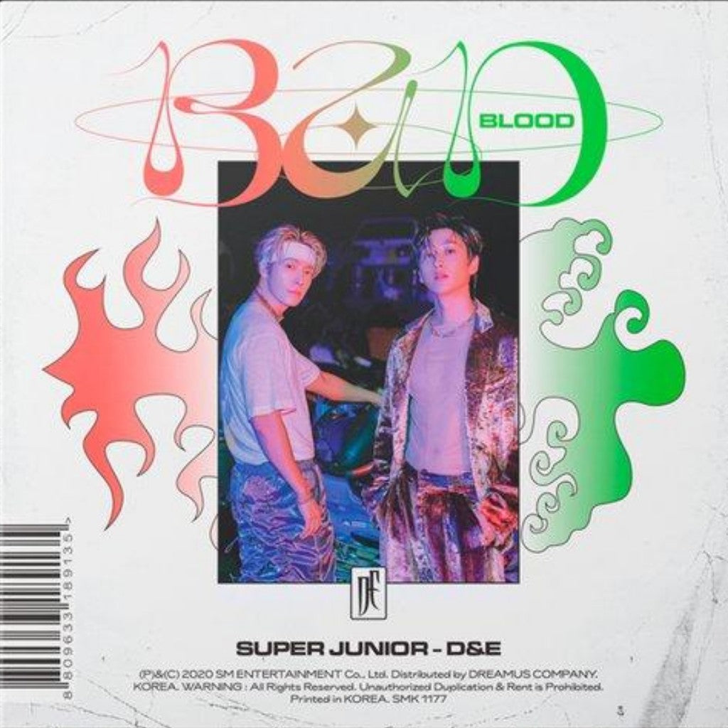 Super Junior {D&E} - BAD BLOOD (4th Mini Album) - CD. Balance version. Buy now
