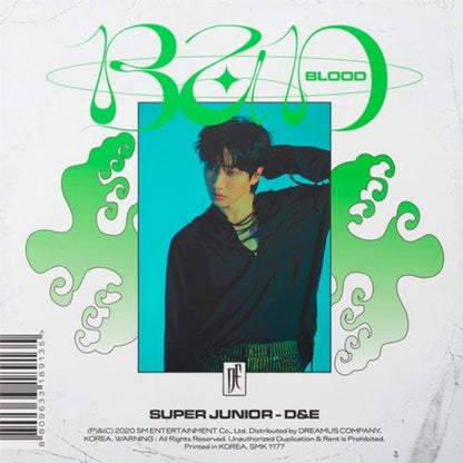 Super Junior {D&E} - BAD BLOOD (4th Mini Album) - CD. Cold blood version. Buy