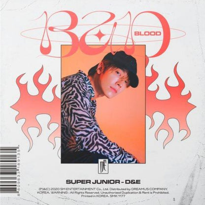 Super Junior {D&E} - BAD BLOOD (4th Mini Album) - CD. Hot blood version. Now available online in UAE