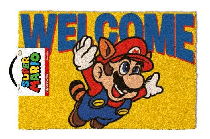 Super Mario - 'Welcome' Doormat