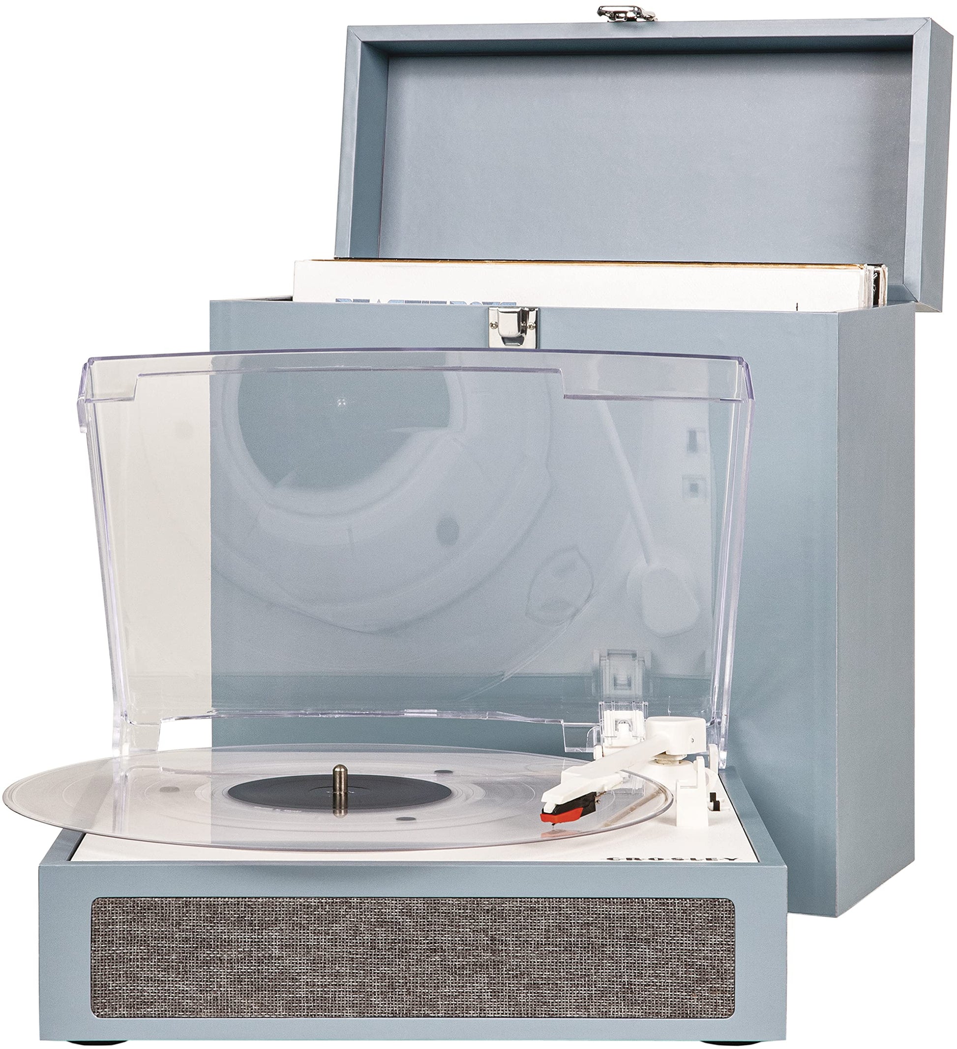 Crosley FUSION Turntable and Carrying Case - TOURMALINE. Now available online in UAE