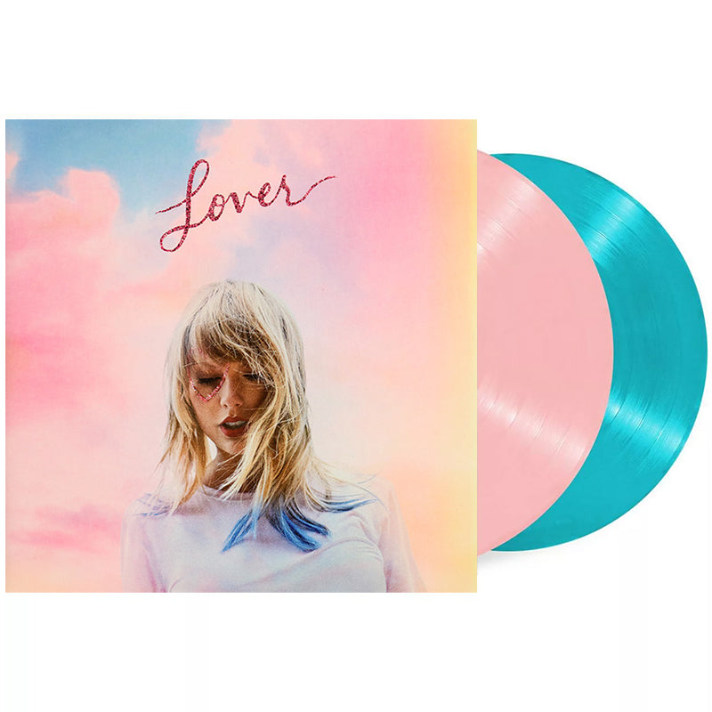 Taylor Swift - Lover (Baby Pink and Light Blue Translucent Vinyl) - 2LP