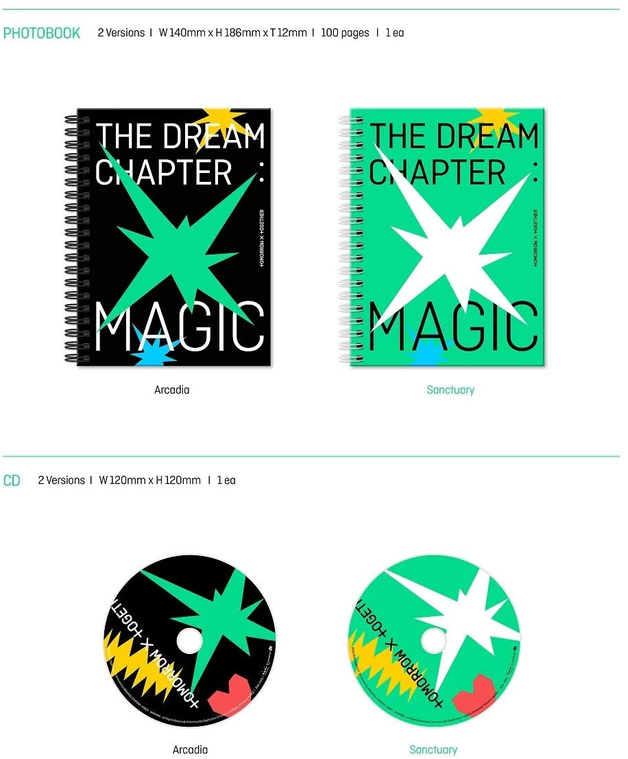TXT (TOMORROW X TOGETHER) - The Dream Chapter: MAGIC - CD