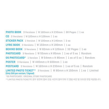 TXT (TOMORROW X TOGETHER) The Chaos Chapter : FREEZE - CD