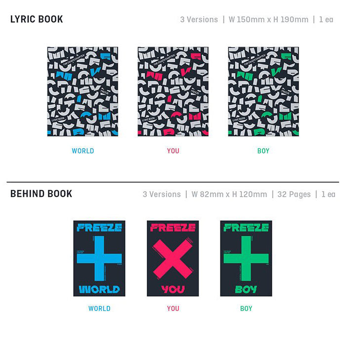 TXT (TOMORROW X TOGETHER) The Chaos Chapter : FREEZE - CD