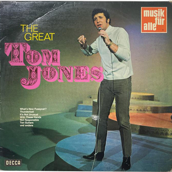 Tom Jones - The Great Tom Jones- LP (Used Vinyl)