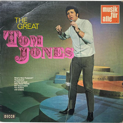 Tom Jones - The Great Tom Jones- LP (Used Vinyl)