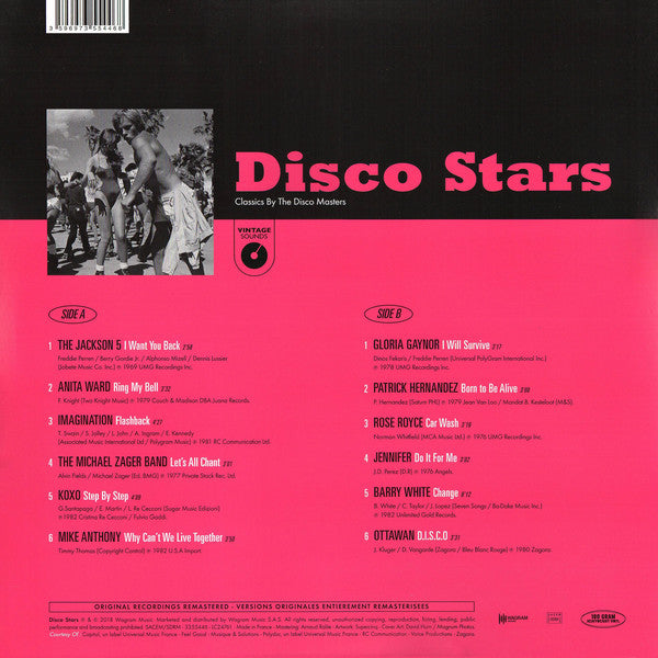 Various Artists - Disco Stars - Classics By The Disco Masters - LP