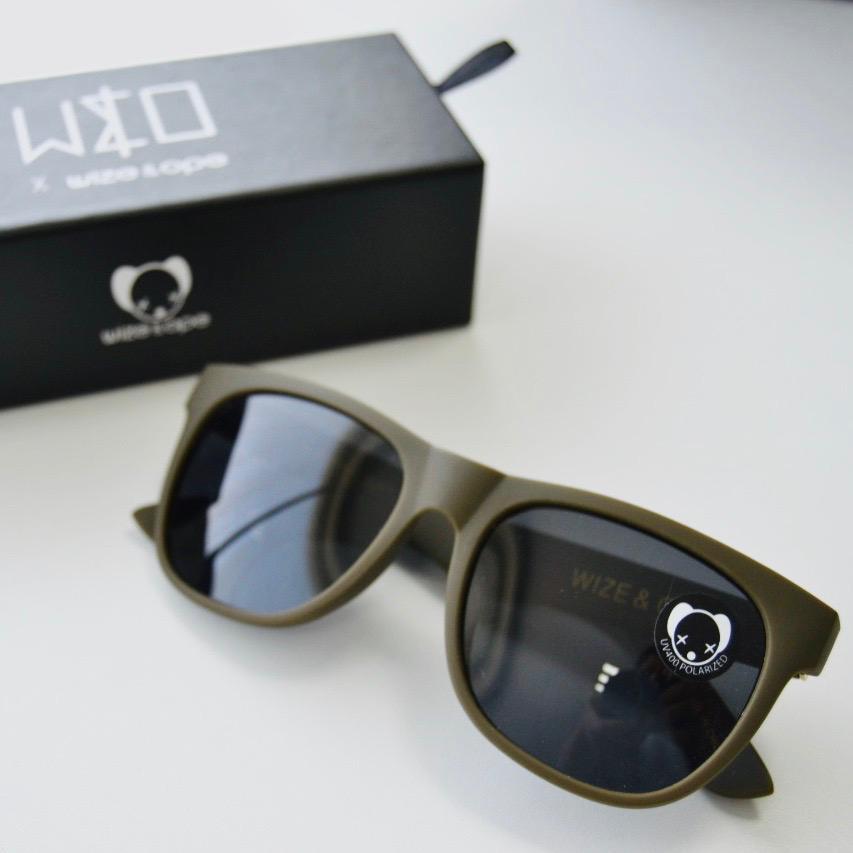 W&O : Drive - Green Khaki Sunglasses