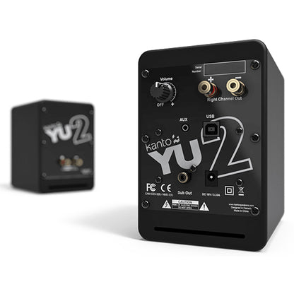 Kanto Speaker for PC Gaming Desktop (YU2MB) - Black