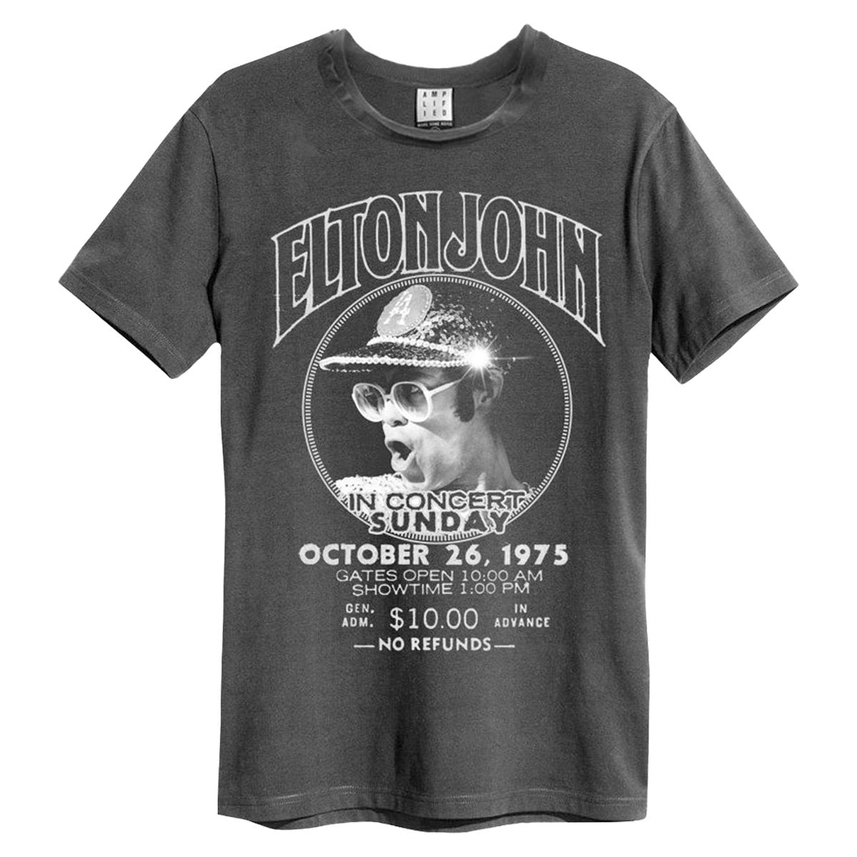 Elton John In Concert - Amplified Vintage T Shirt