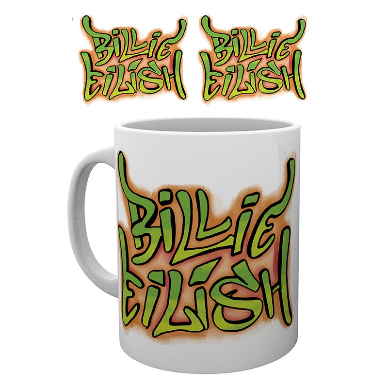 Billie Eilish 320 ml Graffiti  Mug Design BILLIE EILISH Licensed