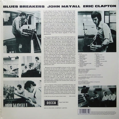 John Mayall With Eric Clapton - Blues Breakers - LP