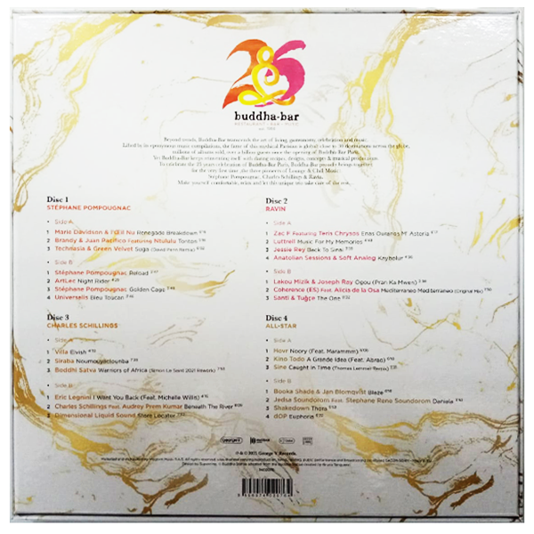 Buddha Bar - 25 Years Anniversary - 4LP