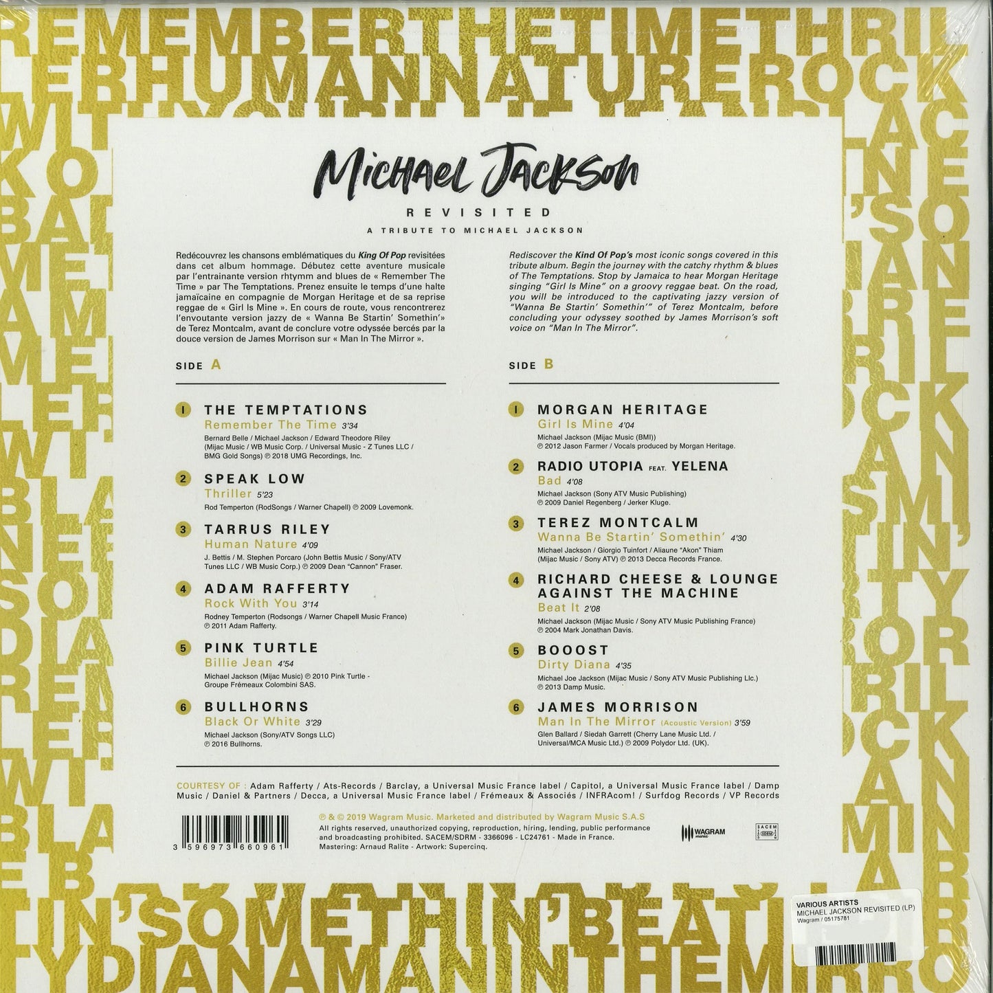 Various Artists - Michael Jackson Revisited - LP